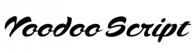 Voodoo Script  تنزيل الخطوط