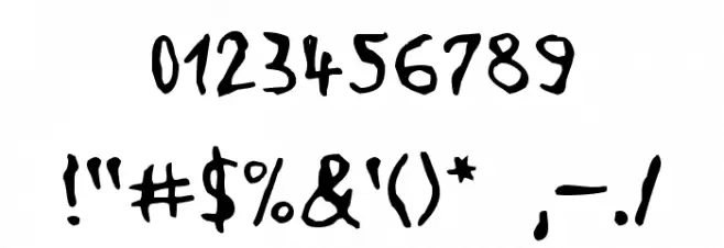 Voodoo Spirits Font OTHER CHARS