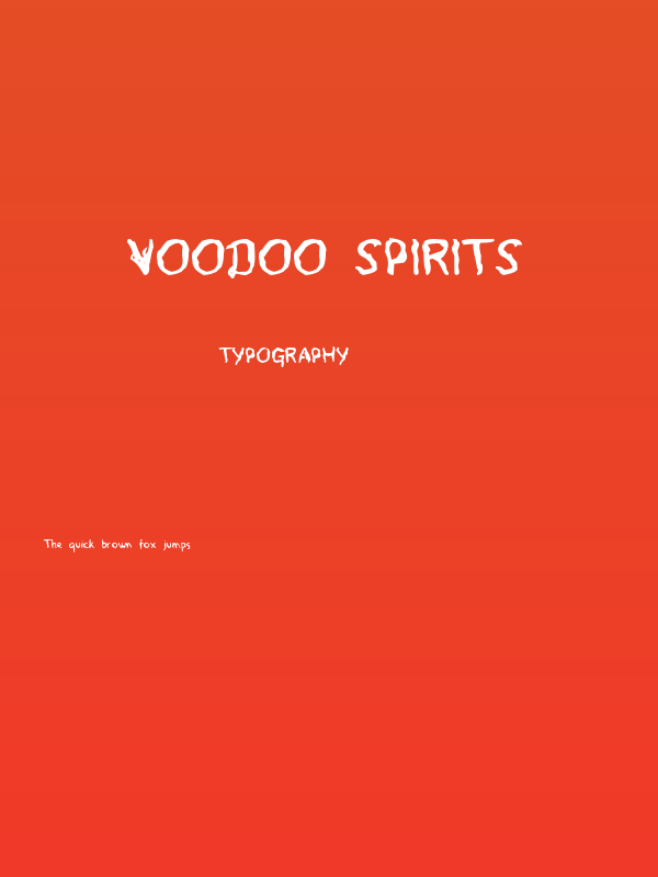 Voodoo Spirits Poster