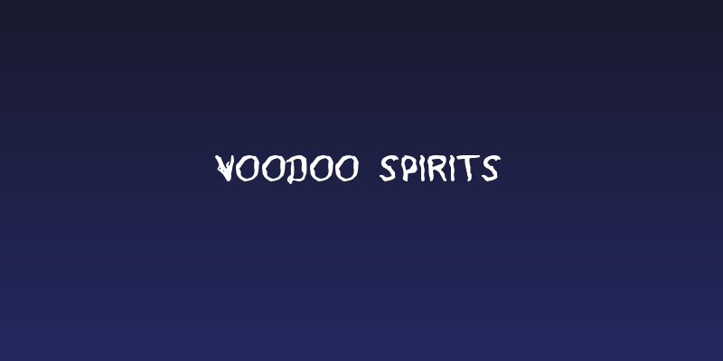 Voodoo Spirits Social Header
