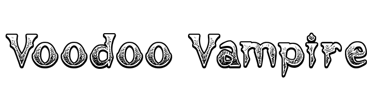 Voodoo Vampire Font