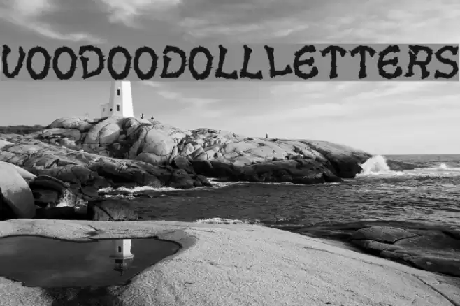 VoodooDollLetters Caratteri examples