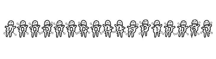 VoodooDollsPinned Font