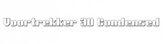 Voortrekker 3D Condensed 