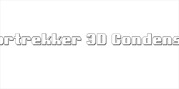 Voortrekker 3D Condensed Logo