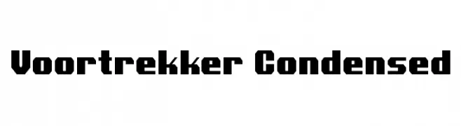 Voortrekker Condensed 