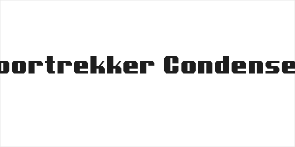Voortrekker Condensed Logo