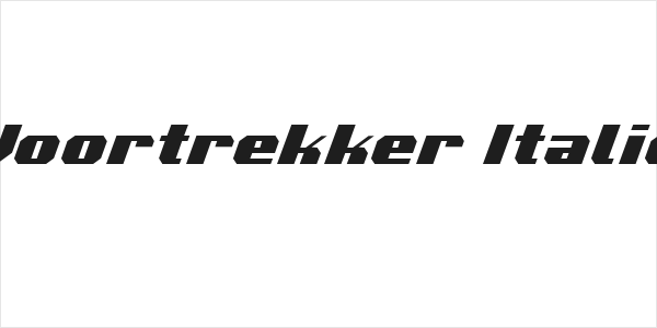 Voortrekker Italic Logo