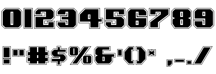 Voortrekker Pro Font OTHER CHARS