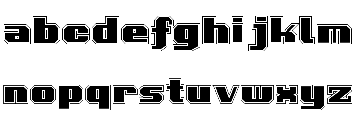 Voortrekker Pro Font LOWERCASE