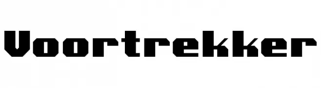 Voortrekker  Descarca Fonturi Gratis