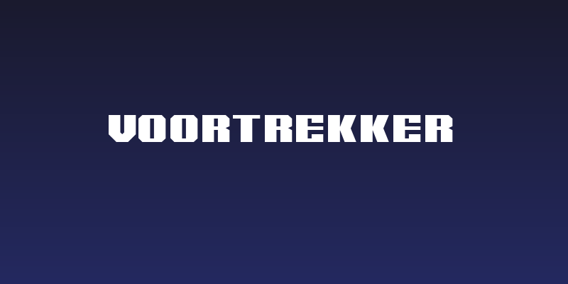 Voortrekker Social Header
