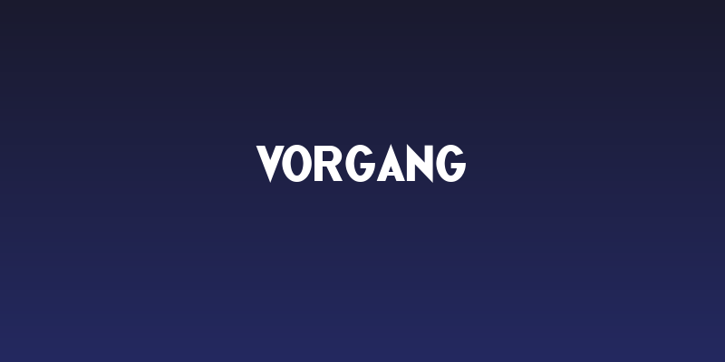 Vorgang Social Header
