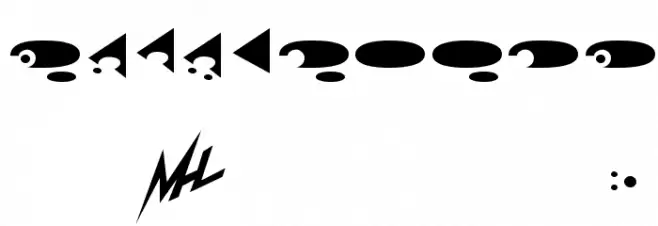 Vorlon Font OTHER CHARS