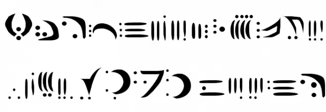 Vorlon Font UPPERCASE