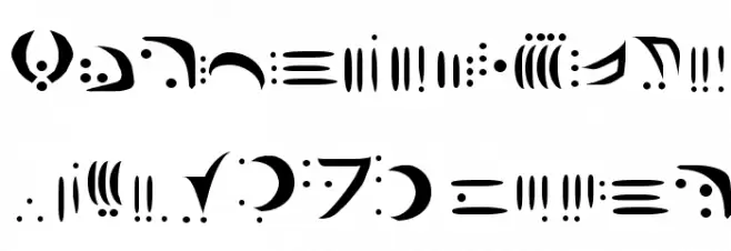 Vorlon फ़ॉन्ट लोअरकेस