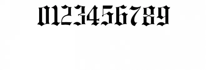 Vorname Font OTHER CHARS