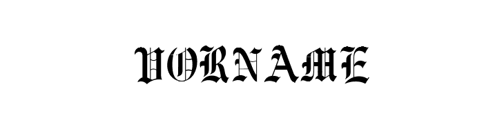 Vorname  Descarca Fonturi Gratis