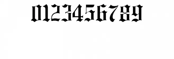 Vorname Font OTHER CHARS