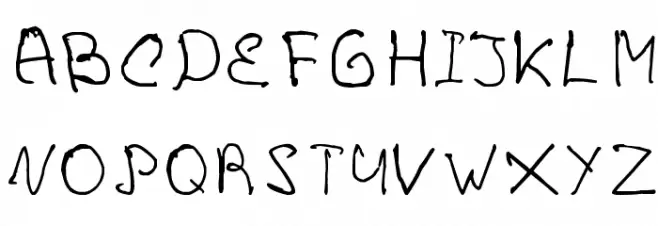 VoronovFont Schriftart Groß