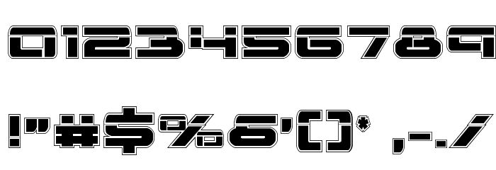 Vorpal Academy Regular Font OTHER CHARS