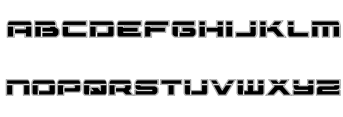 Vorpal Academy Regular Font LOWERCASE