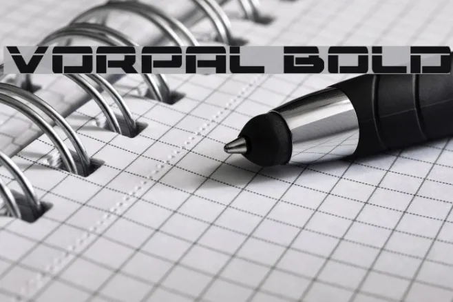 Vorpal Bold Example 1