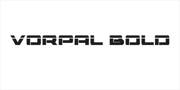 Vorpal Bold Logo
