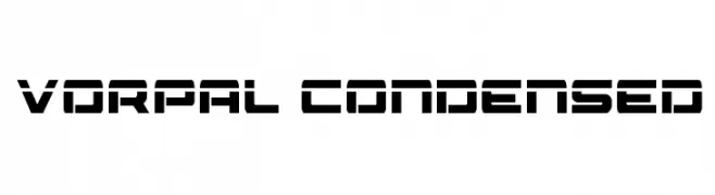 Vorpal Condensed  baixar fontes gratis