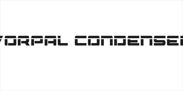 Vorpal Condensed Logo
