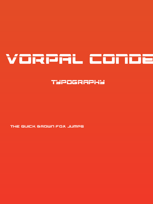 Vorpal Condensed Poster