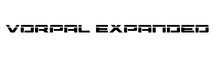 Vorpal Expanded  नि: शुल्क फ़ॉन्ट्स डाउनलोड