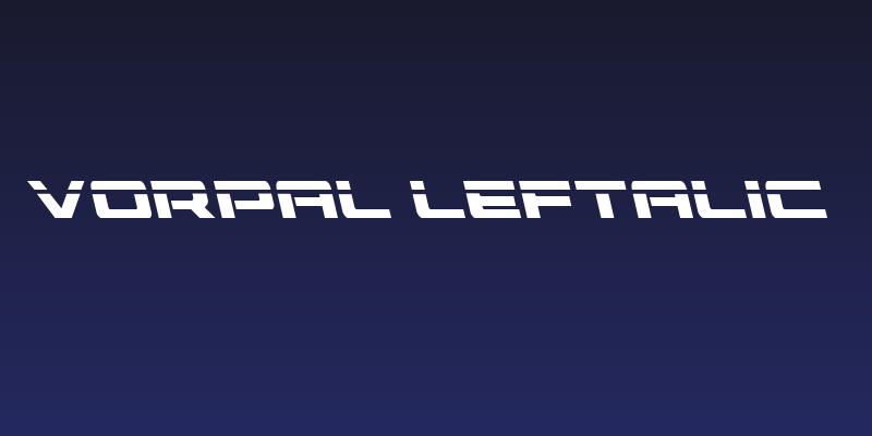 Vorpal Leftalic Social Header