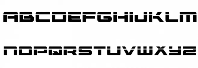 Vorpal Regular Schriftart Groß