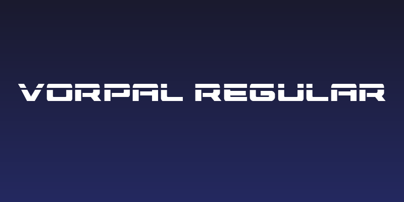 Vorpal Regular Social Header