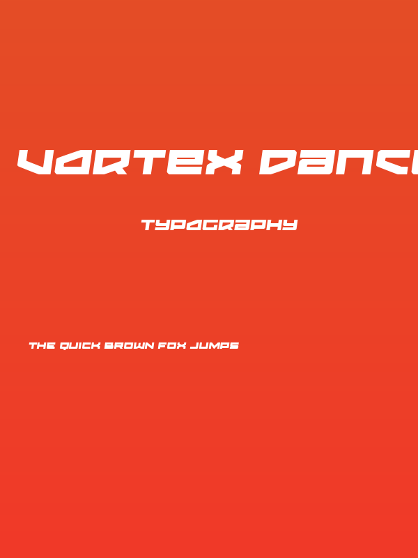 Vortex Dancer Spaced SlightIta Poster