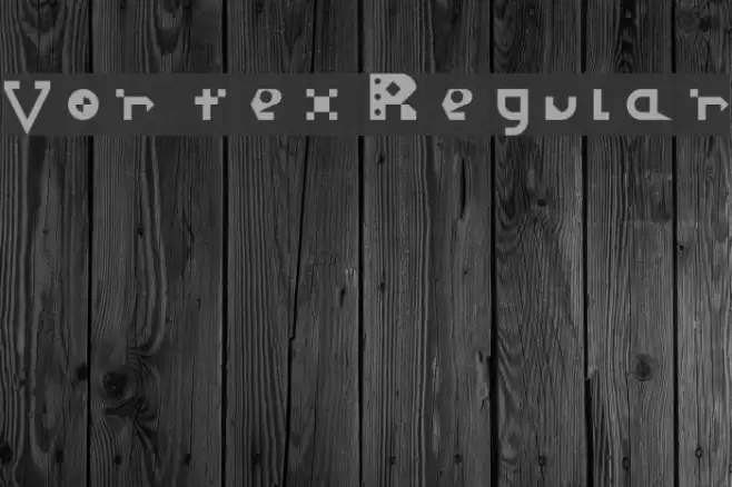 Vortex Regular Font examples
