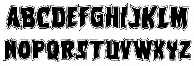 Vorvolaka Academy Regular Schriftart Groß
