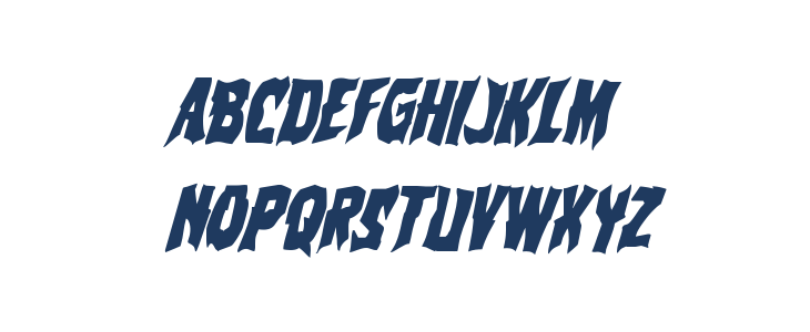 Vorvolaka Condensed Italic Lowercase