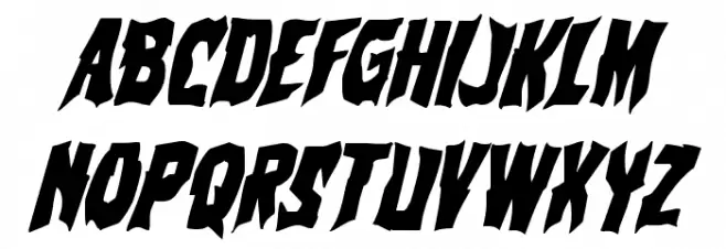 Vorvolaka Condensed Italic Fuentes MINÚSCULAS