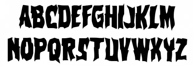 Vorvolaka Condensed Шрифта ВЕРХНИЙ