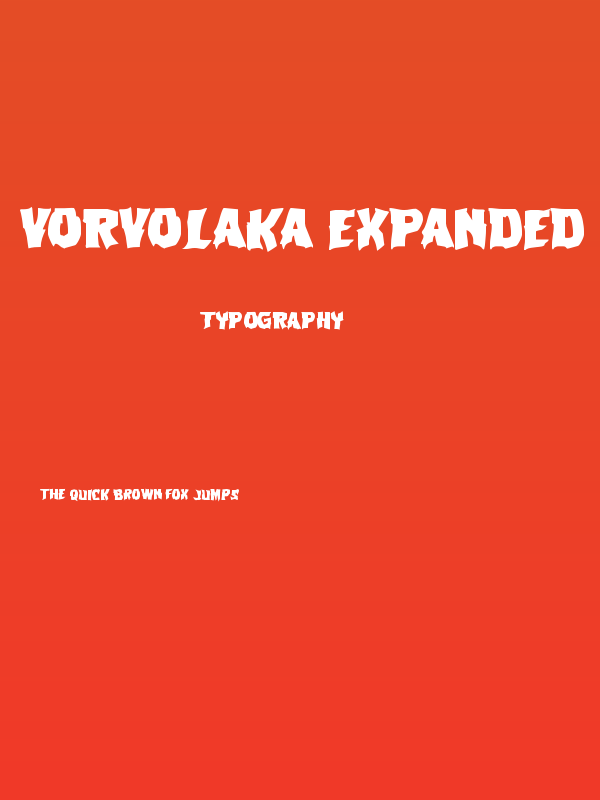 Vorvolaka Expanded Poster