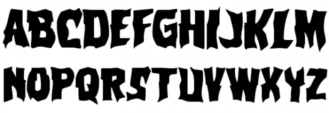 Vorvolaka Regular Schriftart Groß