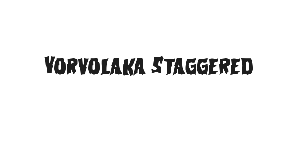 Vorvolaka Staggered Logo