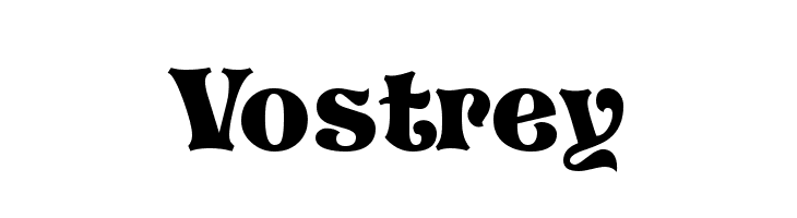 Vostrey  Скачать бесплатные шрифты