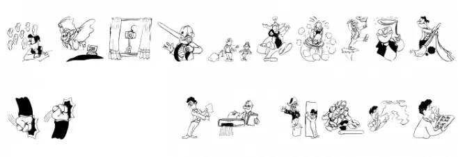 VoteMe Font OTHER CHARS