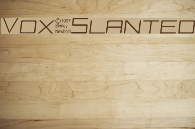 Vox-Slanted Example 3