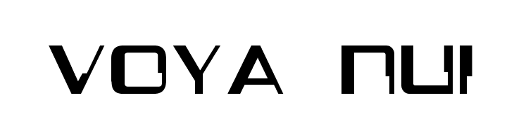 Voya Nui  Frei Schriftart Herunterladen