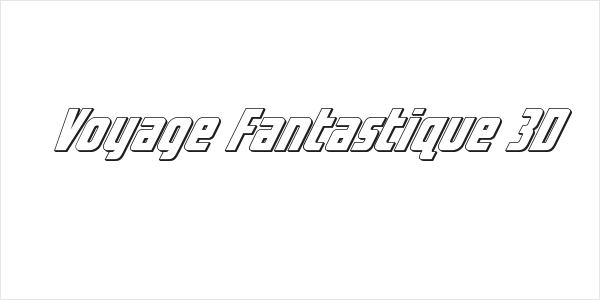 Voyage Fantastique 3D Logo