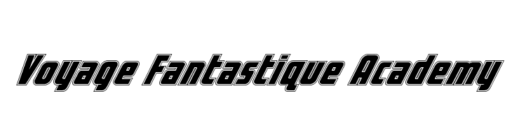 Voyage Fantastique Academy  Free Fonts Download